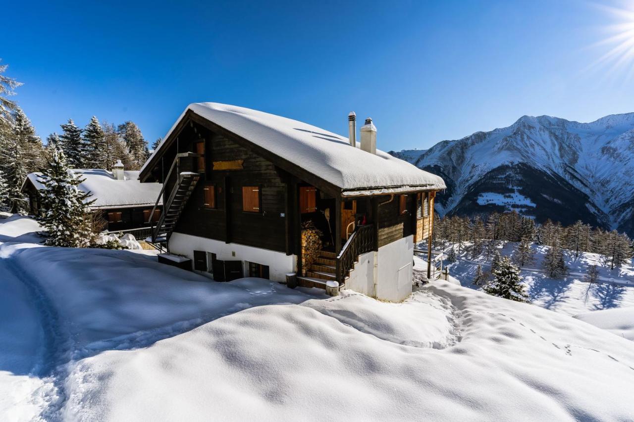 Chalet Laerchenwinkel, Riederalp Golmenegg Apartment Exterior photo